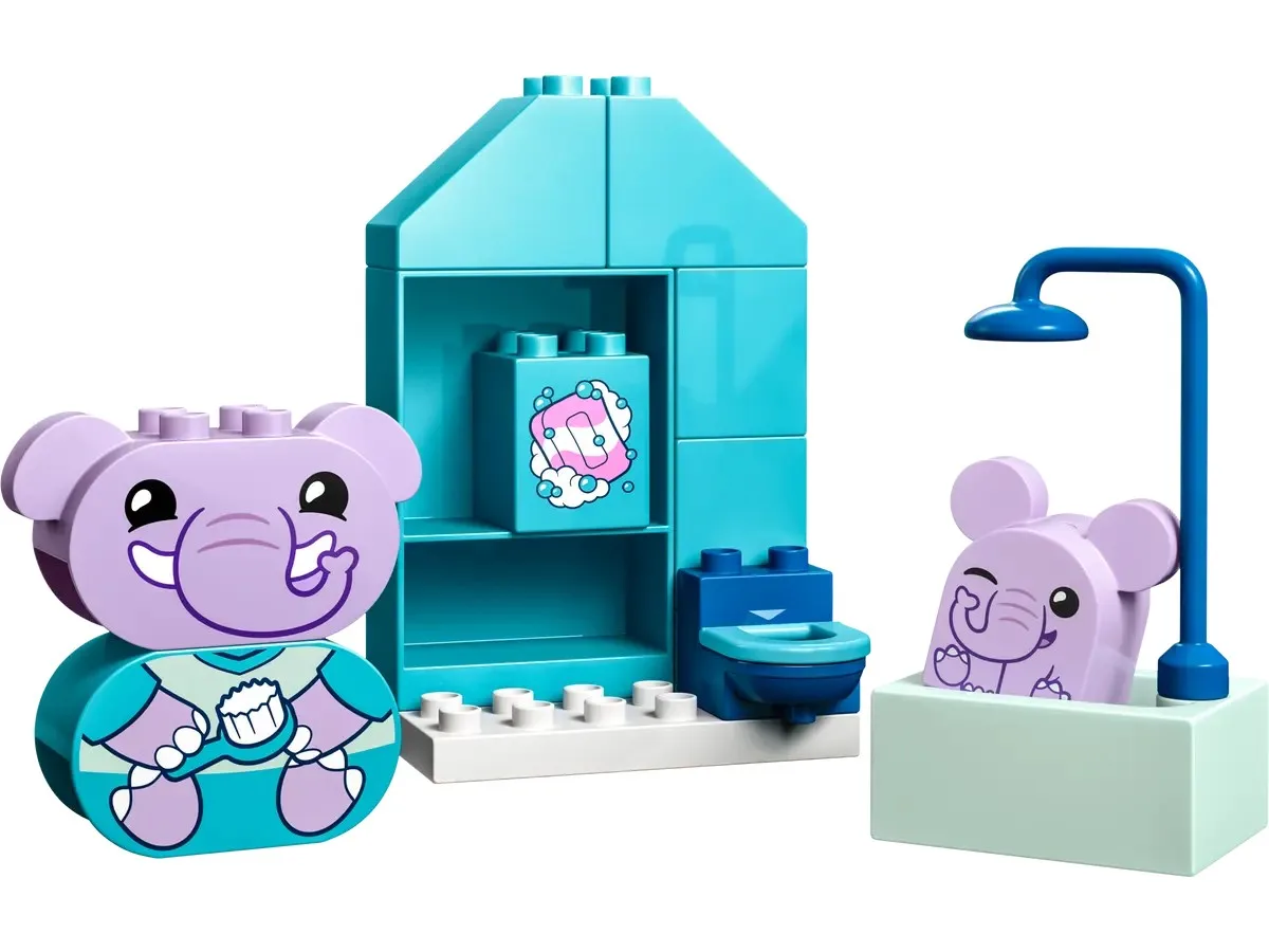 Конструктор LEGO DUPLO Мої перші повсякденні процедури: Час приймати ванну