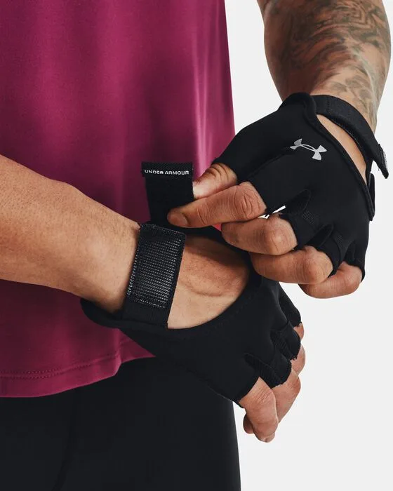 Рукавички для тренувань Under Armour поліуретан LG чорний
