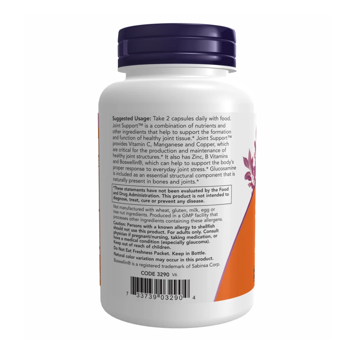 Joint Support Now Foods капсули 90 шт для здоров'я суглобів та хрящів