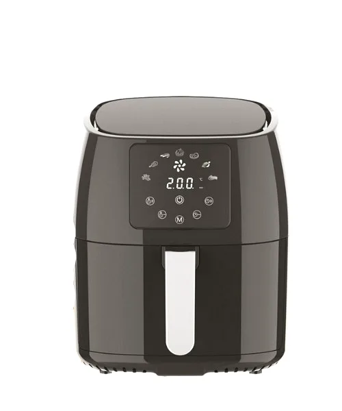 Аерогриль-фритюрниця Sokany SK-8018 5л 1400Вт чорна сенсорна