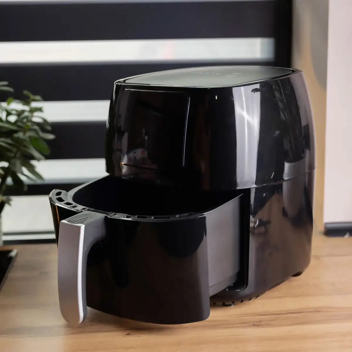 Аерогриль-фритюрниця Sokany SK-8018 5л 1400Вт чорна сенсорна