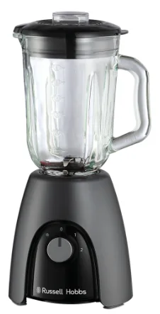 Стаціонарний блендер Russell Hobbs 650 Вт скляний 1,5 л чорний матовий