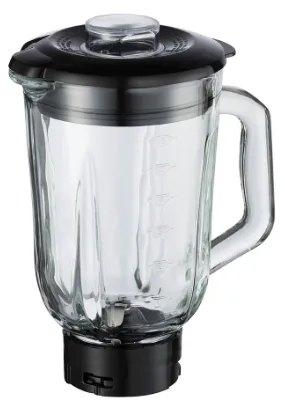 Стаціонарний блендер Russell Hobbs 650 Вт скляний 1,5 л чорний матовий