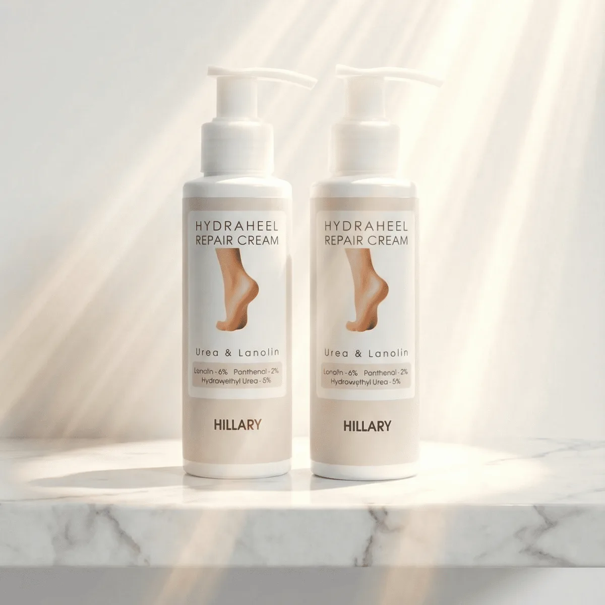 Відновлювальний крем для сухої і потрісканої шкіри ніг Hillary HydraHeel Urea & Lanolin Repair Cream, 100 мл