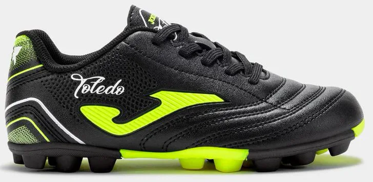 Бутси Joma фібратек 28 чорні дитячі для футболу