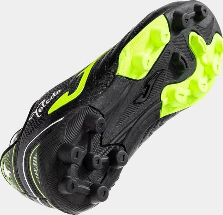 Бутси Joma фібратек 28 чорні дитячі для футболу