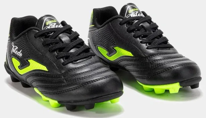 Бутси Joma фібратек 28 чорні дитячі для футболу