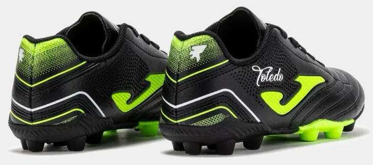 Бутси Joma фібратек 28 чорні дитячі для футболу