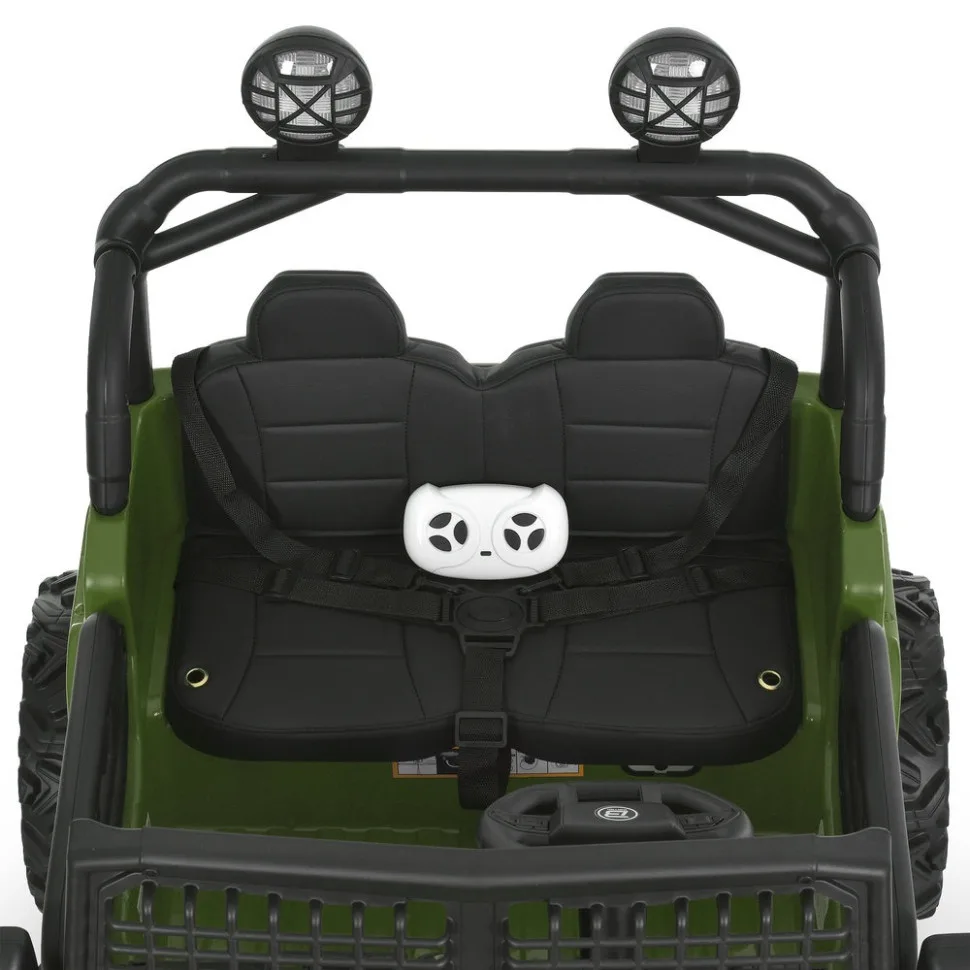 Дитячий електромобіль Bambi Racer пластик джип 110х76х85 см чорний