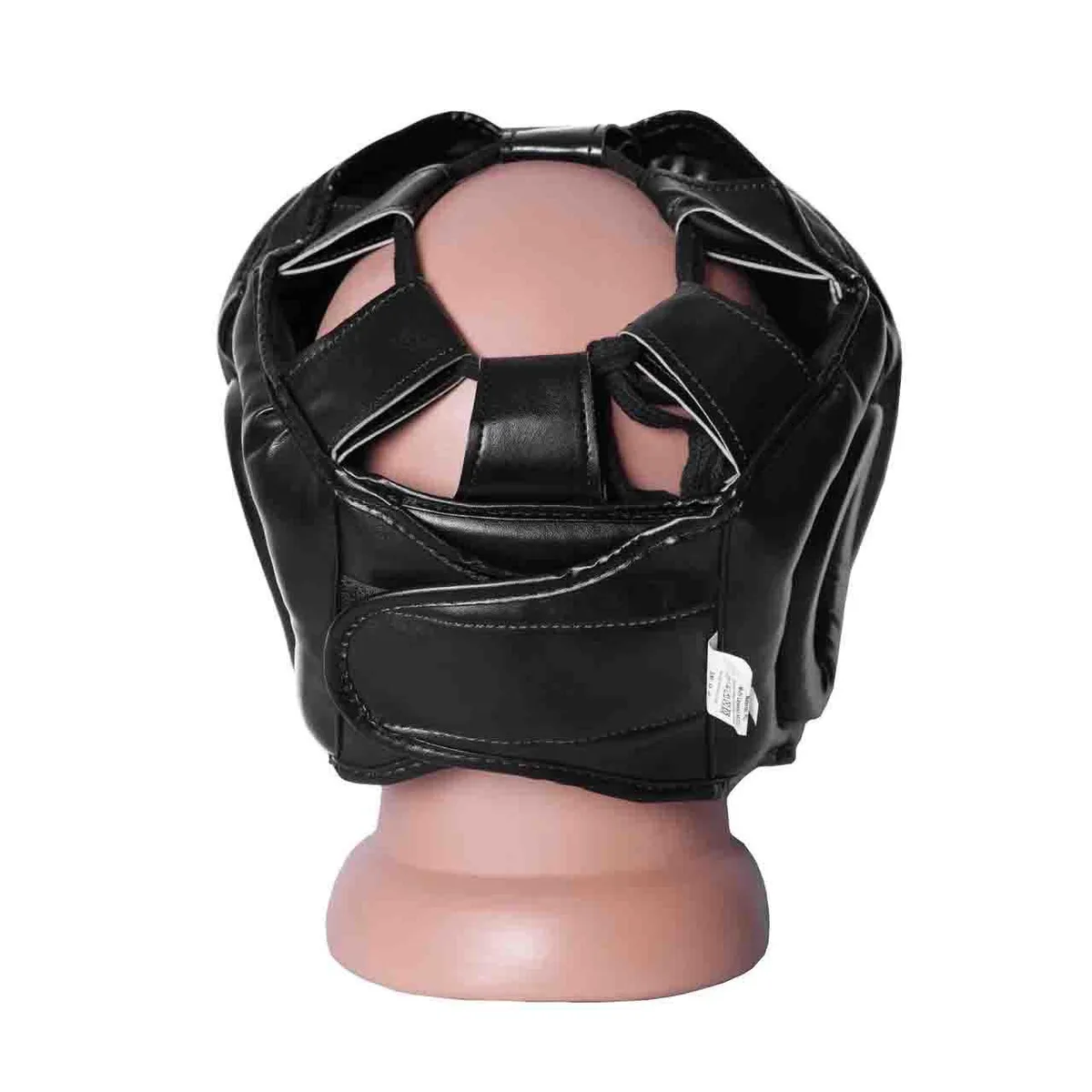 Боксерський шолом Active Point PU шкіра S Чорний