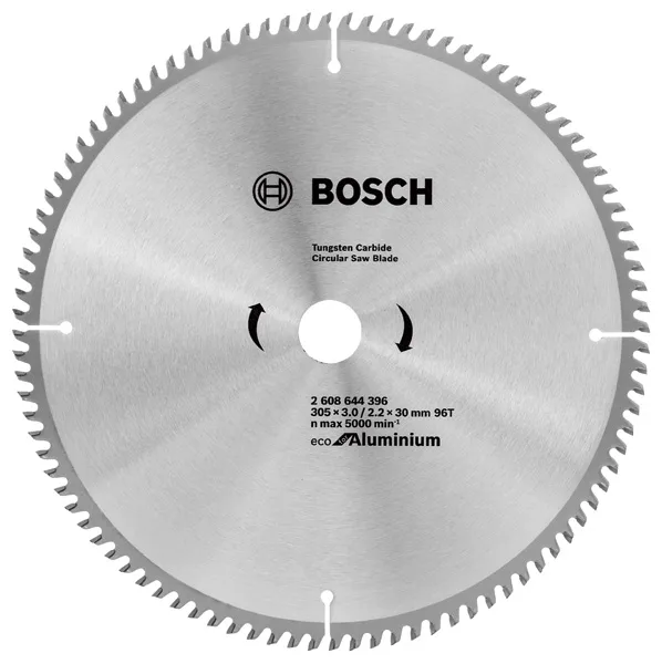Пиляльний диск Bosch Professional Eco для алюмінію 305x30-96T