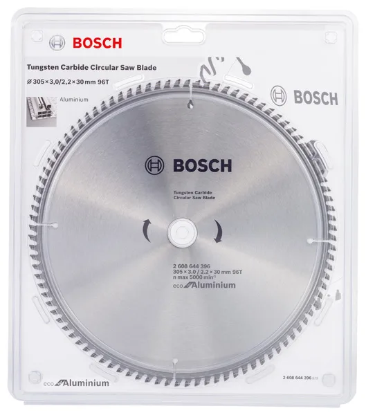 Пиляльний диск Bosch Professional Eco для алюмінію 305x30-96T