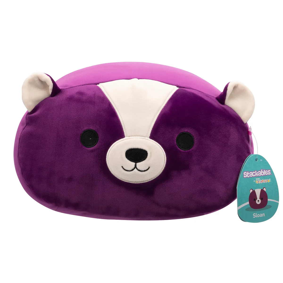 М'яка іграшка Squishmallows поліестер 30 см сірий