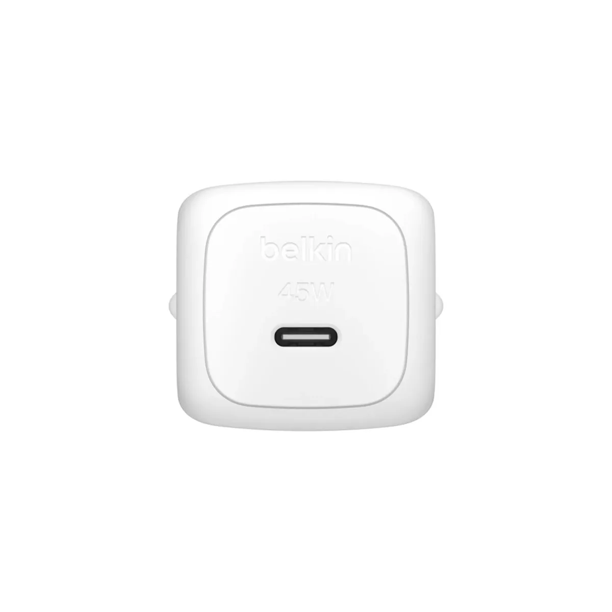 Зарядний пристрій Belkin 45Вт USB-C PD PPS білий універсальний для смартфонів