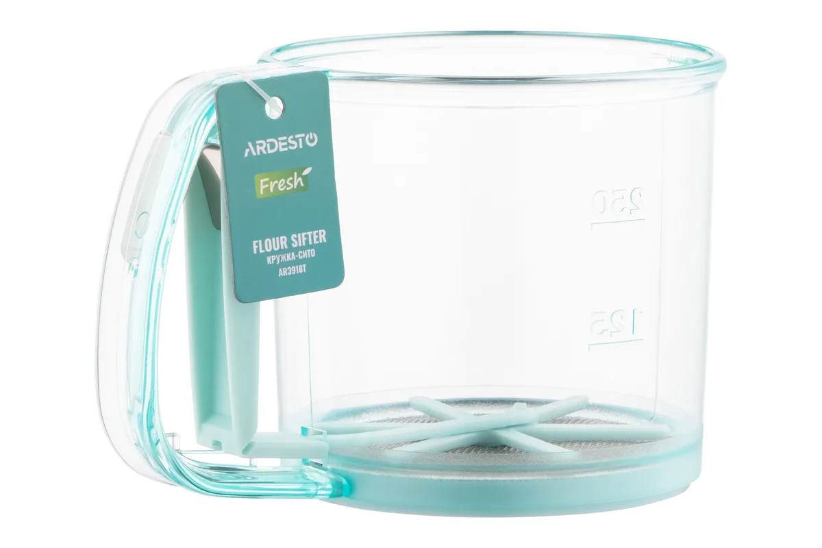 Кружка-фільтр ARDESTO Fresh, 9.5 см, пластиковий, блакитний.