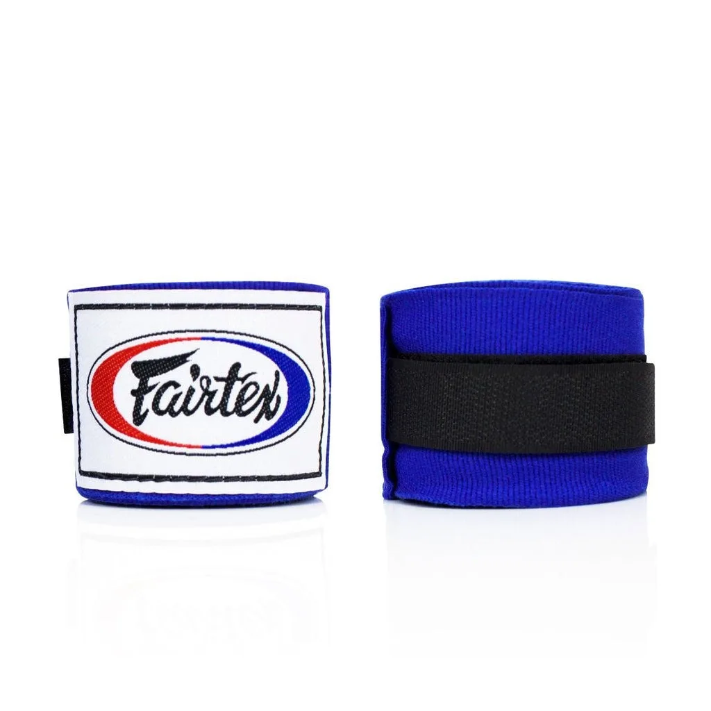 Боксерські бинти Fairtex бавовна 4,5 м сині