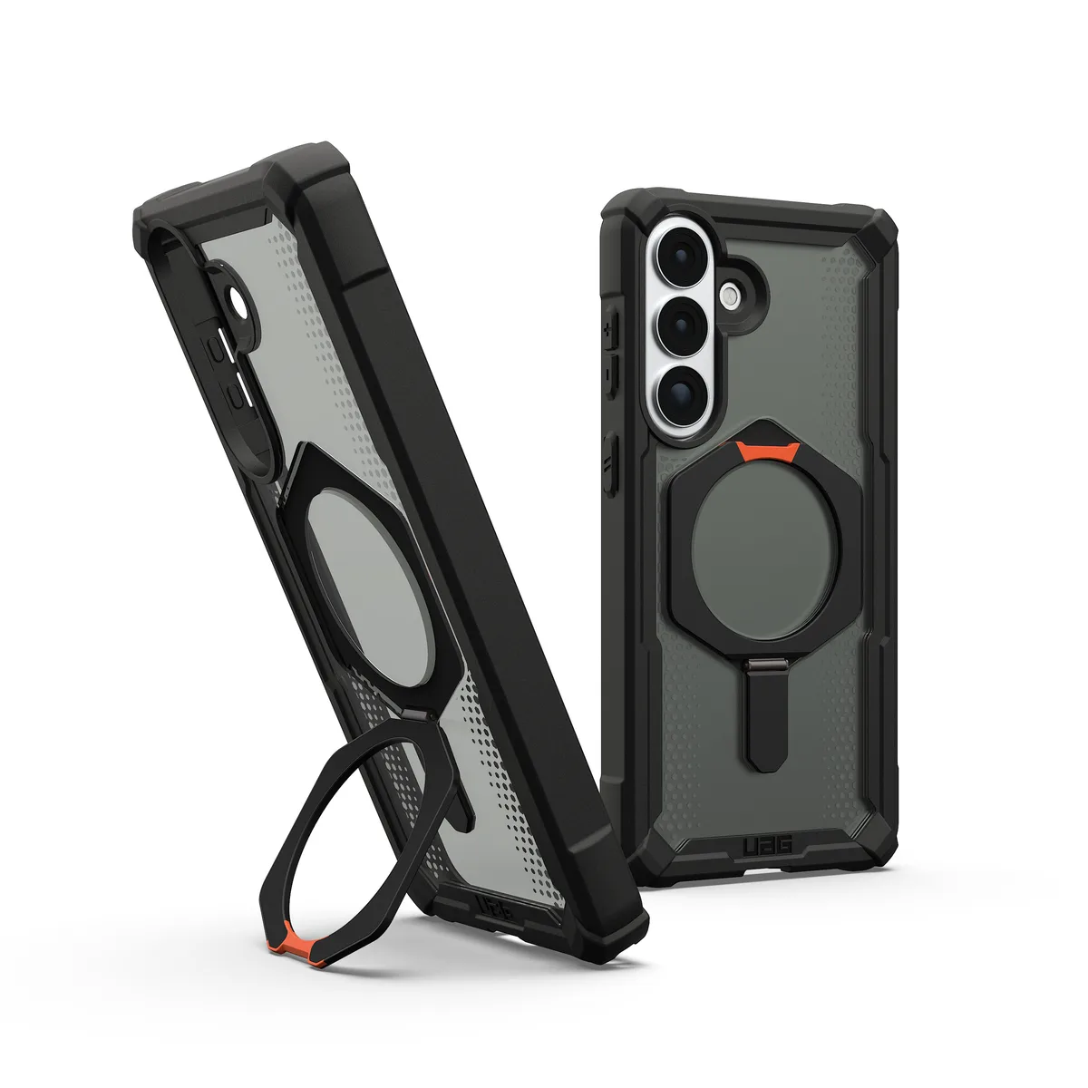 Чохол UAG полікарбонат для Samsung Galaxy S26+ чорний помаранчевий