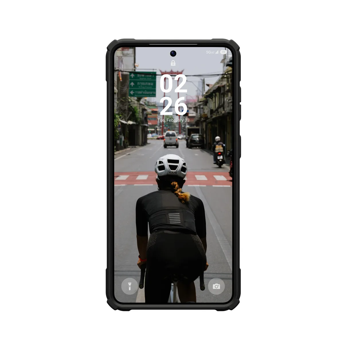 Чохол UAG полікарбонат для Samsung Galaxy S26+ чорний помаранчевий