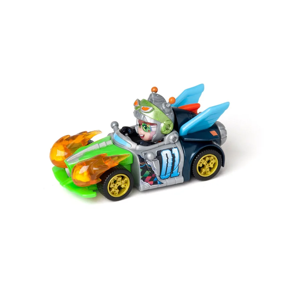 Машинка-конструктор T-Racers пластиковая 5 деталей многоцветная
