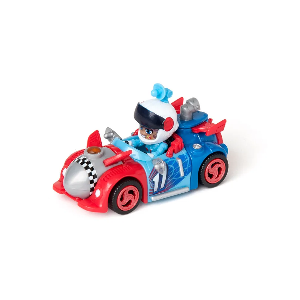 Машинка-конструктор T-Racers пластиковая 5 деталей многоцветная