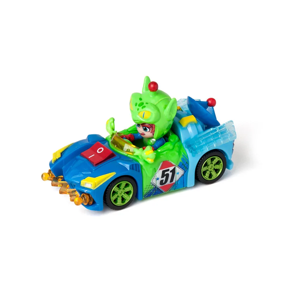 Машинка-конструктор T-Racers пластиковая 5 деталей многоцветная
