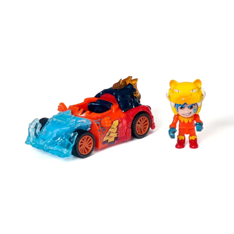 Машинка-конструктор T-Racers пластиковая 5 деталей многоцветная