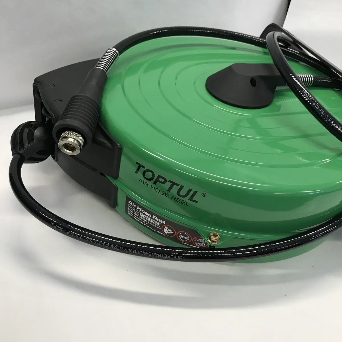Котушка пневматична TOPTUL KHAP1020E 9,5x13,5мм 20м Чорний