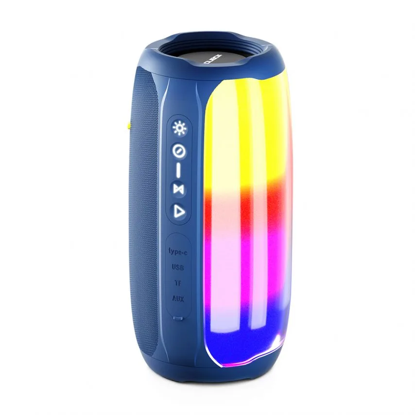 Портативна колонка Soonbox 20W Bluetooth 5.3 2 динаміки 52 мм синя