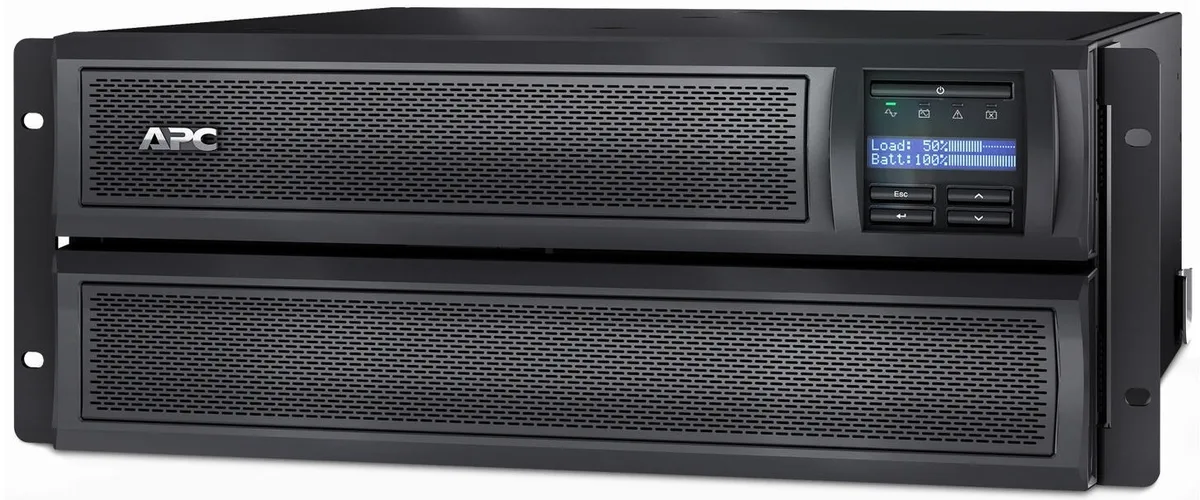 Джерело безперебійного живлення APC Smart-UPS X 2200VA/1980W,  RT 2U, LCD, USB, RS232, 8xC13, 2xC19
