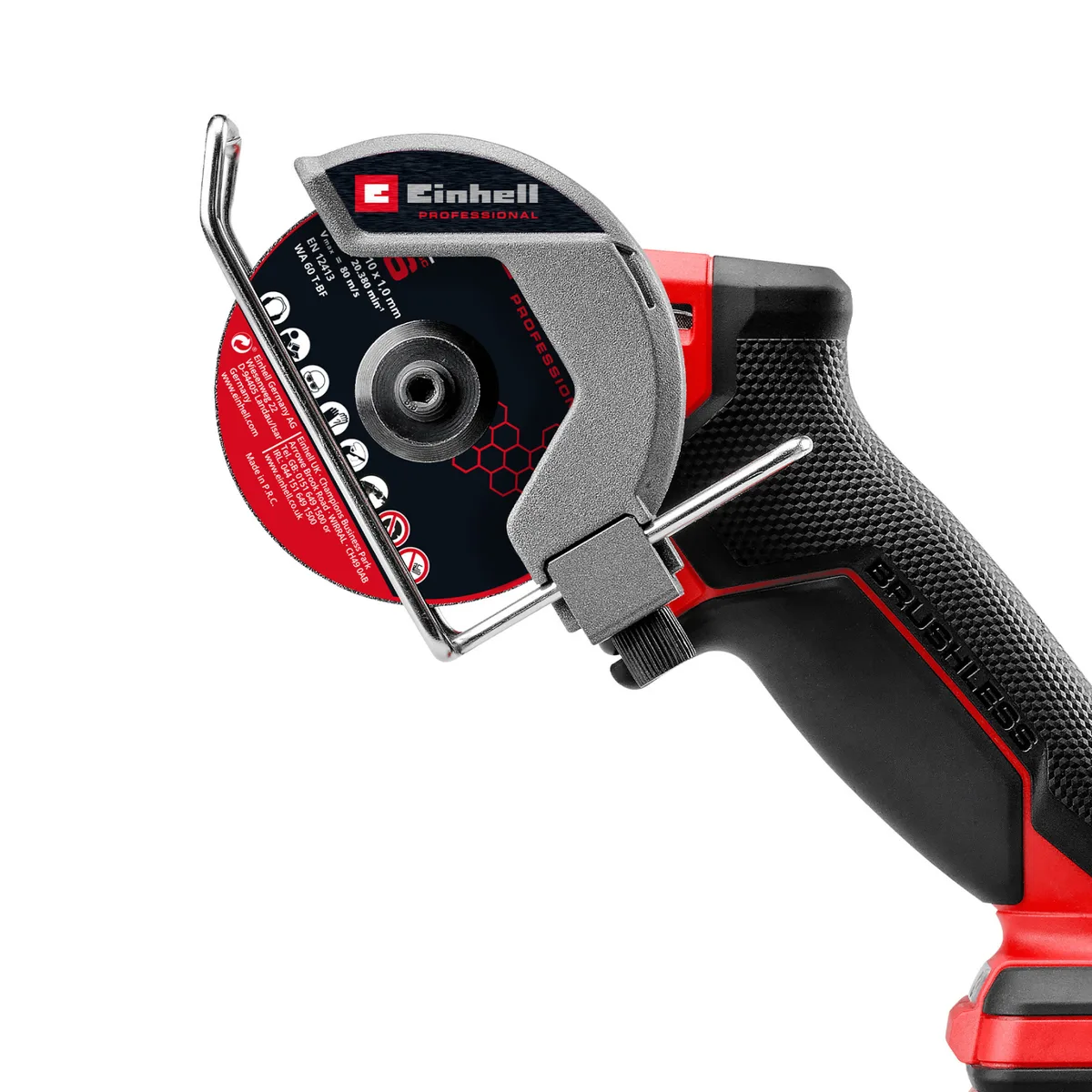 Акумуляторна відрізна шліфмашина Einhell Professional TP-CO 18/76-C Li BL - Solo, 16 мм, 18 В, 20000 об/хв, 0.67 кг.