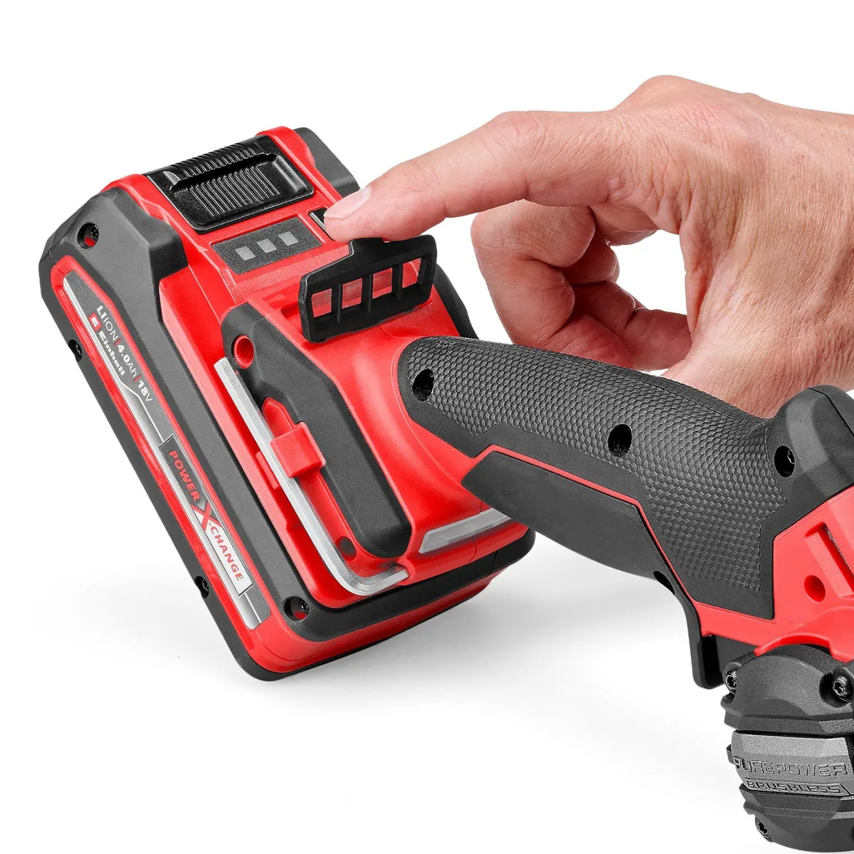 Акумуляторна відрізна шліфмашина Einhell Professional TP-CO 18/76-C Li BL - Solo, 16 мм, 18 В, 20000 об/хв, 0.67 кг.