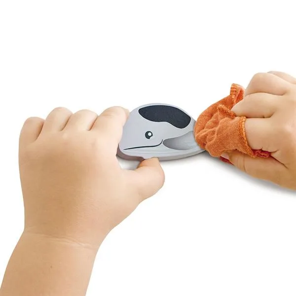 Игровой набор Hape бамбук 30х13х24 см зеленый