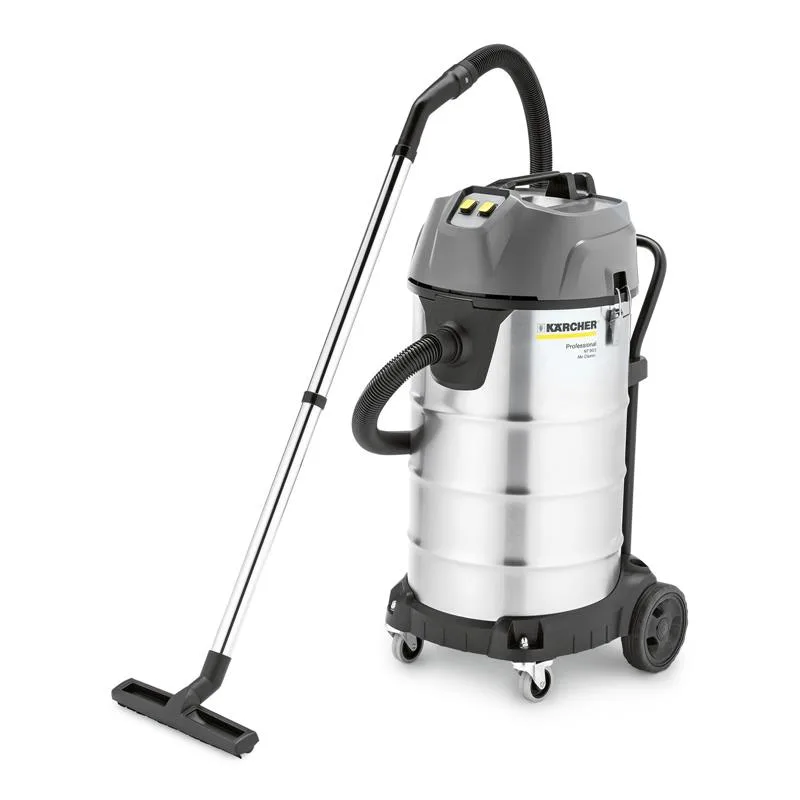 Професійний пилосос Karcher NT 90/2 Me Classic Edition з двома моторами, потужністю 2300 Вт, з тиском 225 мБар, об'ємом контейнера