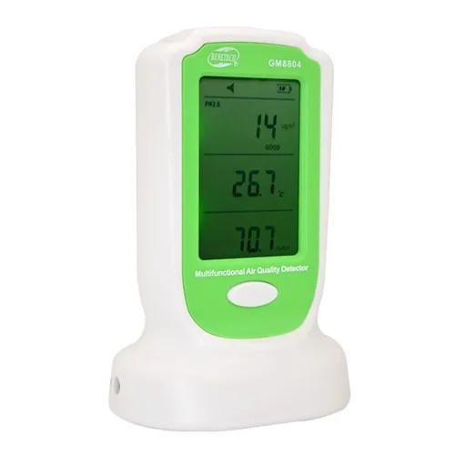 Аналізатор повітря Benetech PM2.5 PM10 HCHO портативний 0-50°C висока точність