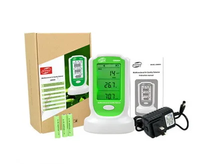 Аналізатор повітря Benetech PM2.5 PM10 HCHO портативний 0-50°C висока точність