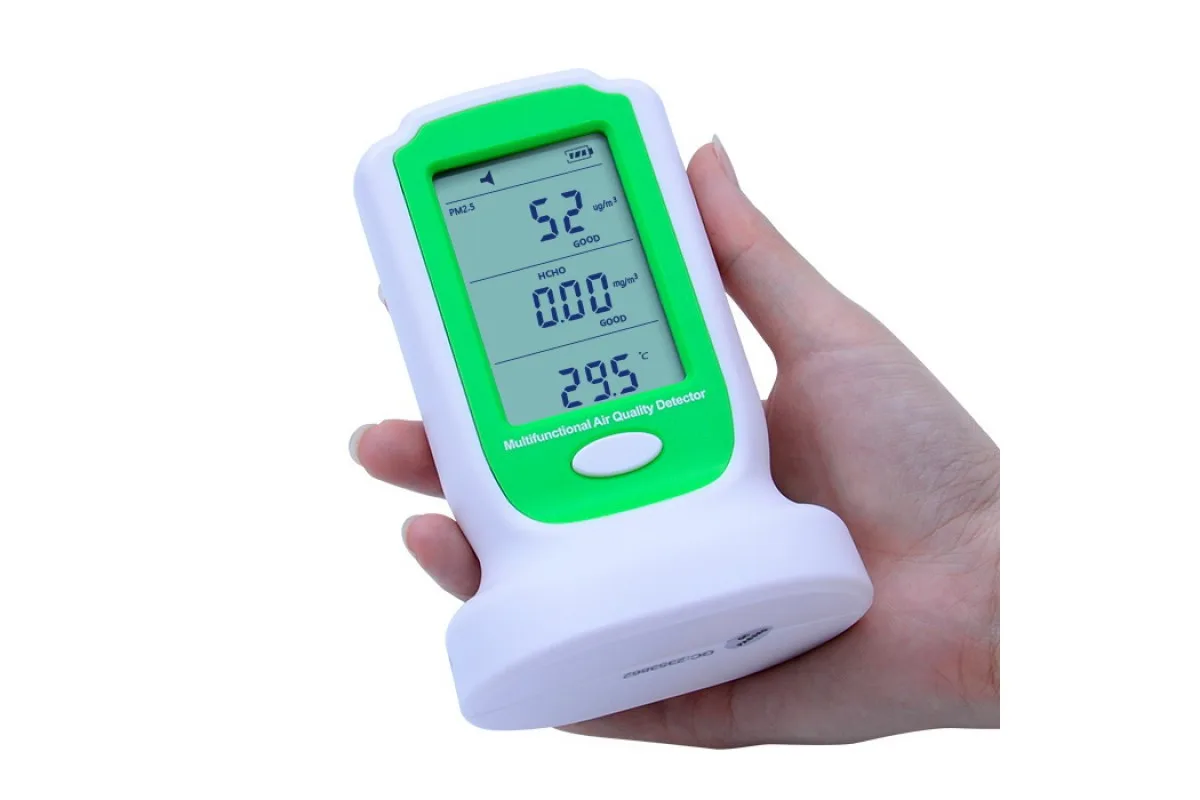 Аналізатор повітря Benetech PM2.5 PM10 HCHO портативний 0-50°C висока точність