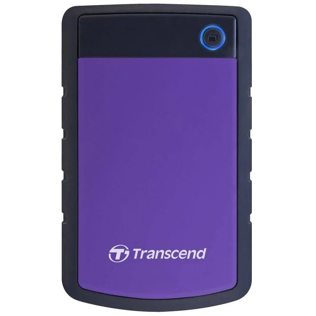 HDD накопичувач Transcend 4TB Портативний Пластик 2.5" Фіолетовий