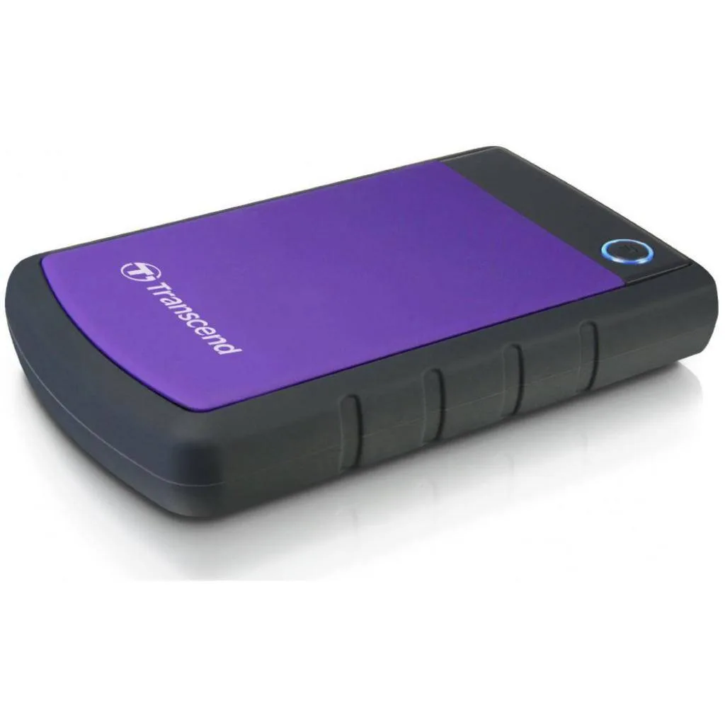 HDD накопичувач Transcend 4TB Портативний Пластик 2.5" Фіолетовий