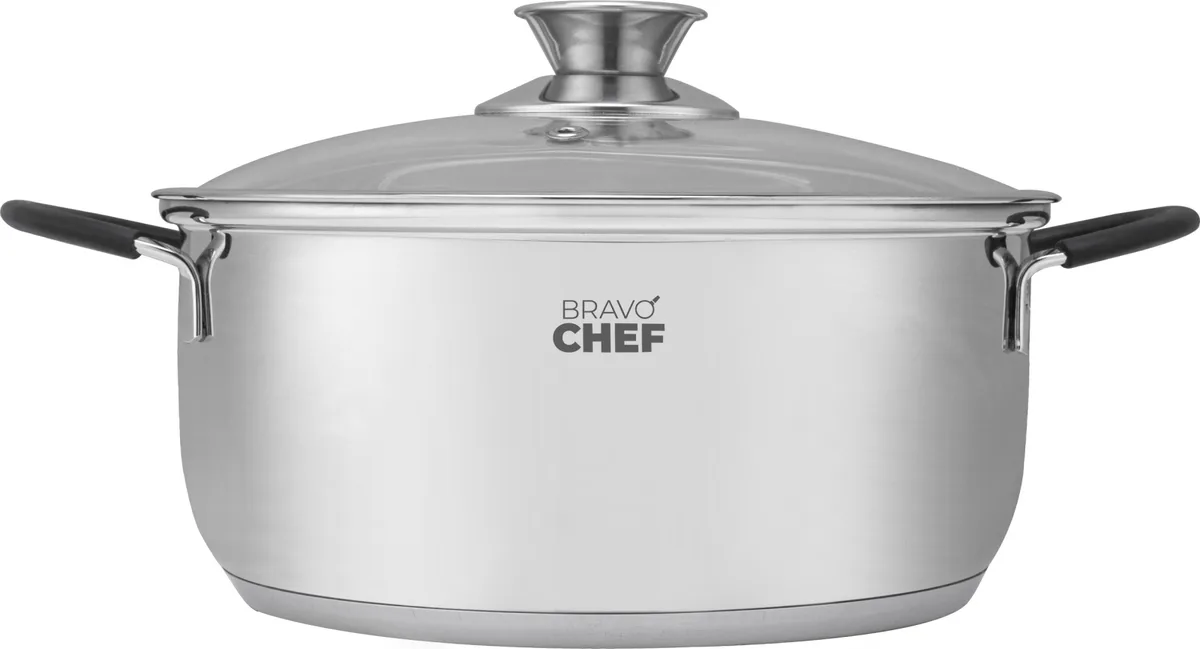 Каструля Bravo Chef нержавіюча сталь 1,4 л 16 см