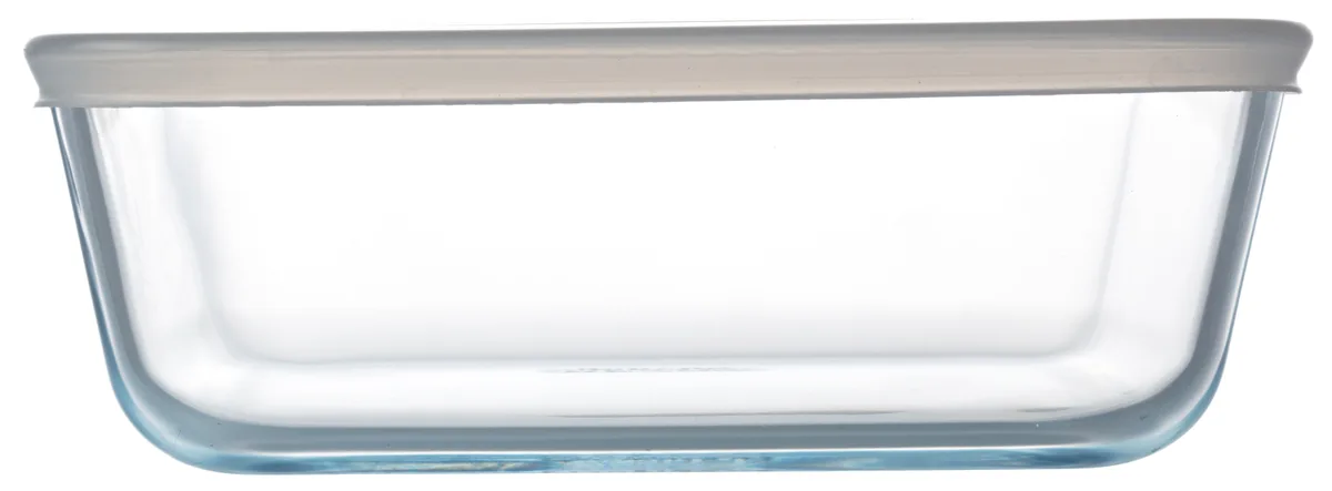 Форма с крышкой Pyrex боросиликатное стекло квадратная 20х20х7 см