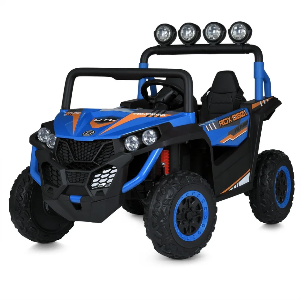 Дитячий електромобіль Bambi Racer джип пластик 124х75х87 см білий