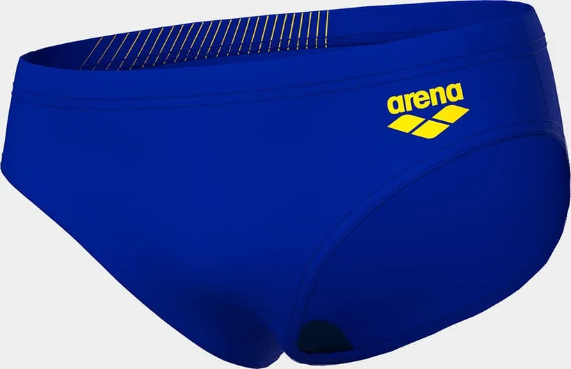 Плавки Arena 100% поліестер 140 см синій жовтий