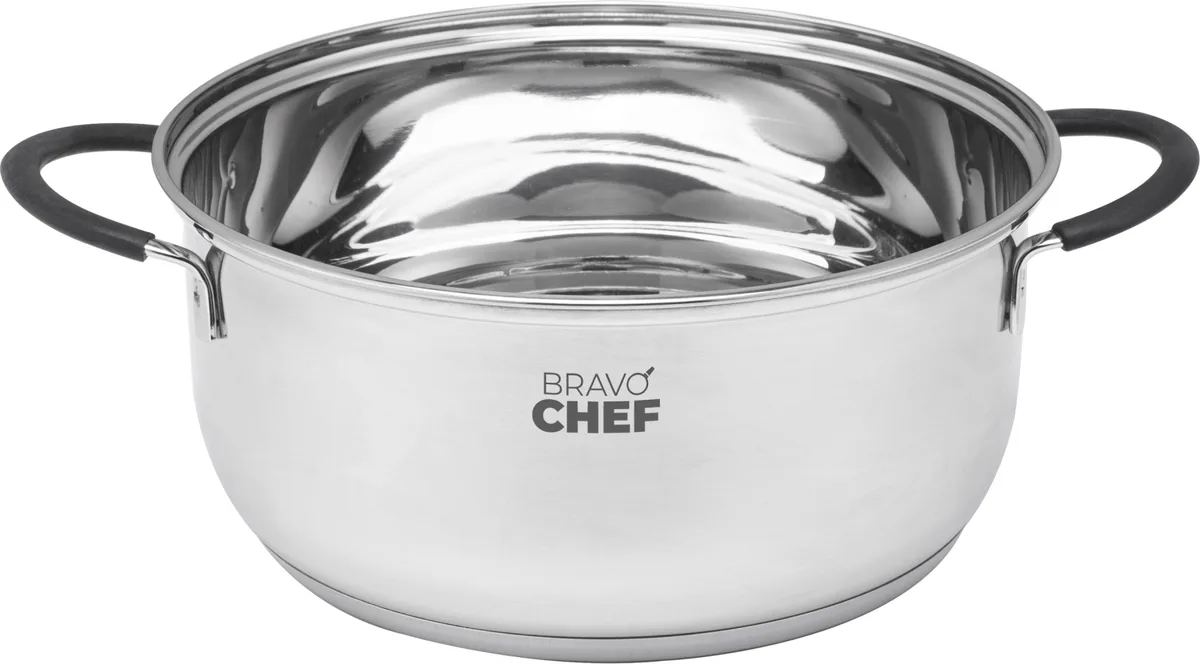 Каструля Bravo Chef нержавіюча сталь 2 л 18 см