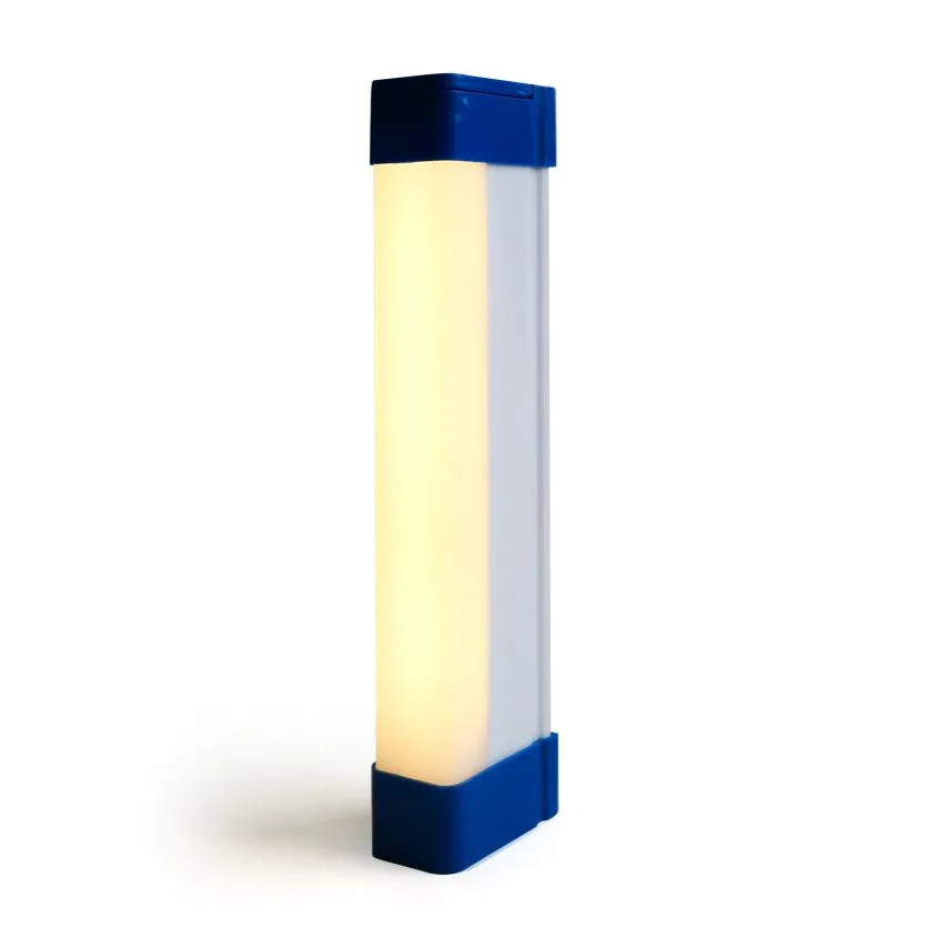 LED лампа магнітна пластикова 17 см жовте світло 3000K