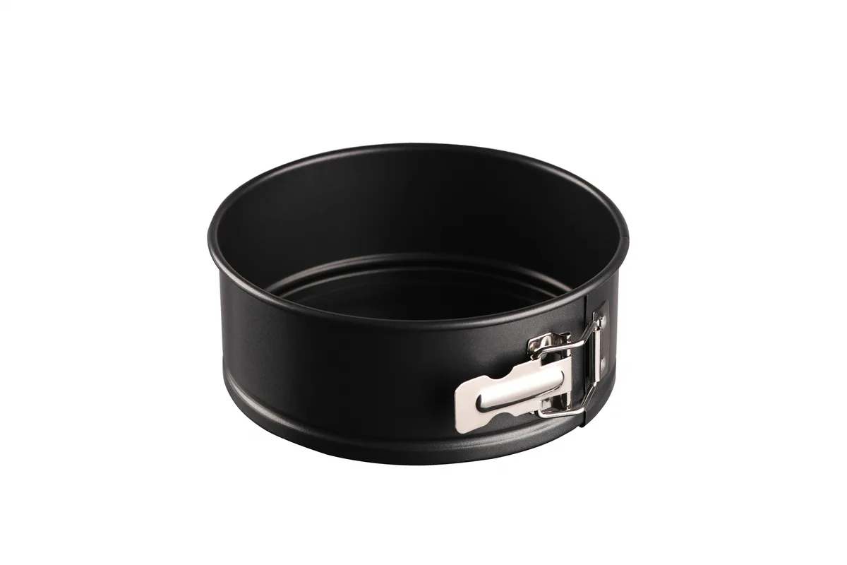 Форма для випікання ARDESTO Gemini Mini, 16x4см, з вуглецевої сталі, роз'ємна, кругла, сірого кольору.