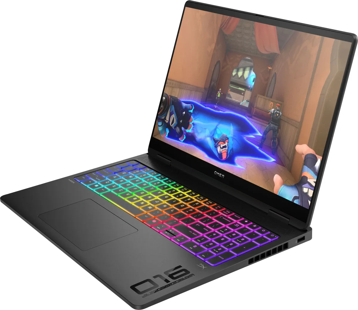Ноутбук HP OMEN MAX 16-ah0040ua 16" 2.5K OLED, Intel U9-275HX, 64GB, F2TB, NVD5080-16, DOS, чорний