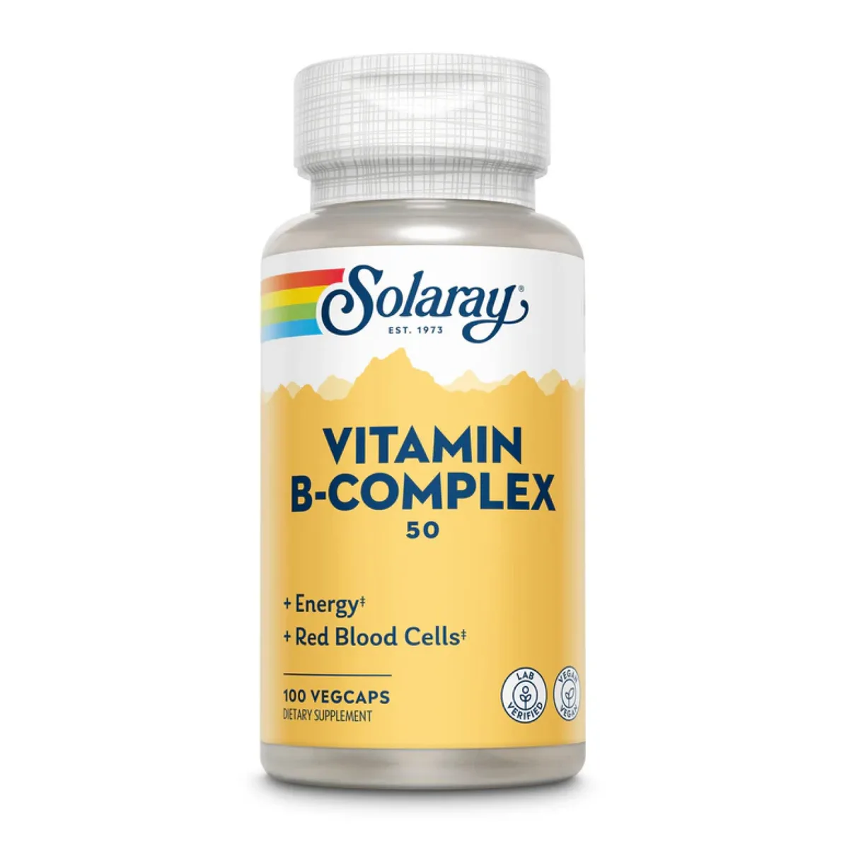Vitamin B-Complex Solaray 50 мг 100 капсул вегетарианские