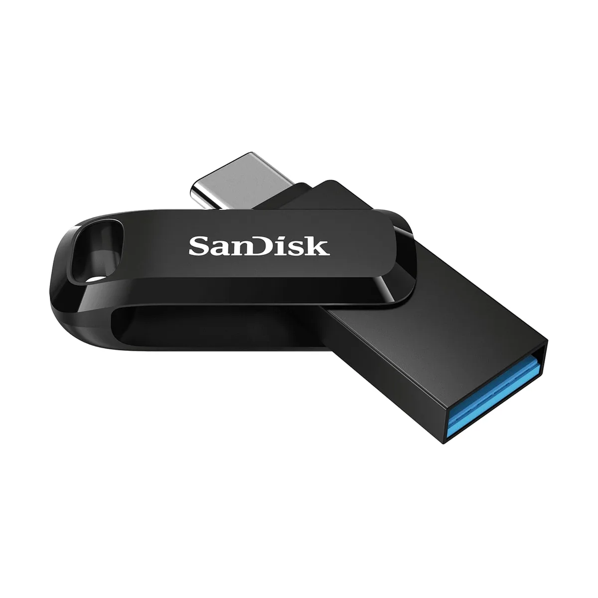 Накопичувач SanDisk   64GB USB 3.1 Type-A + Type-C Ultra Dual Drive Go Чорний