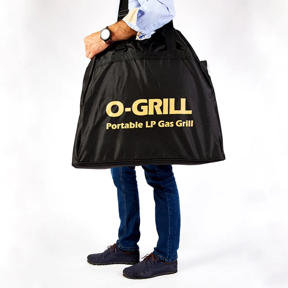 Чохол сумка O-GRILL жорстке дно 57х22х59,5 см чорна
