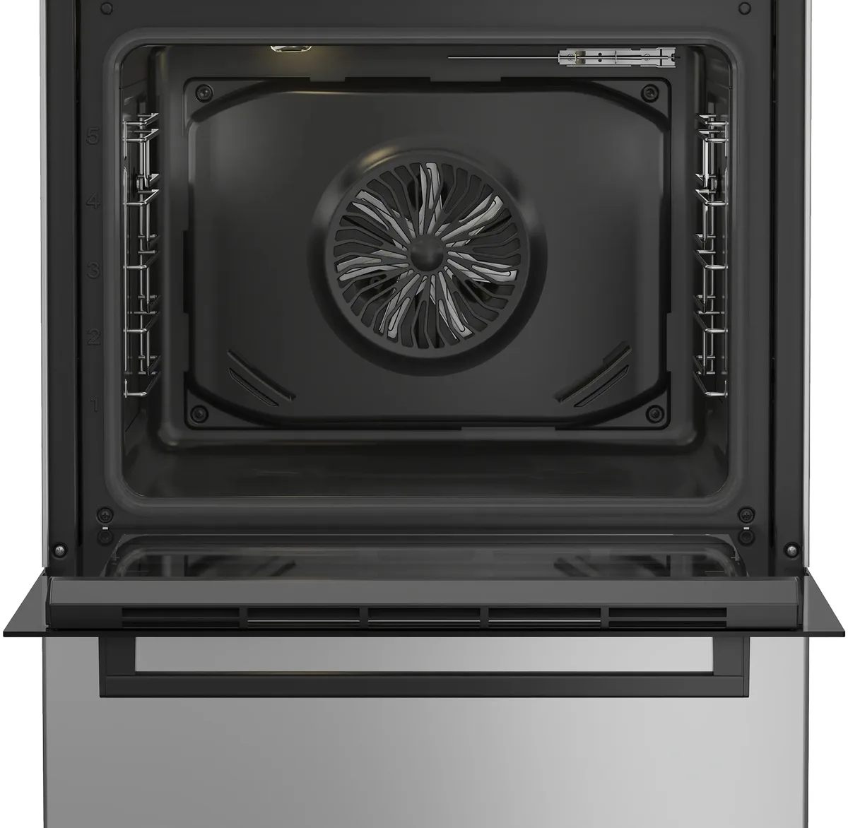 Комбінована плита Beko Газова 4 конфорки 60х85х60 см Сіра Емаль